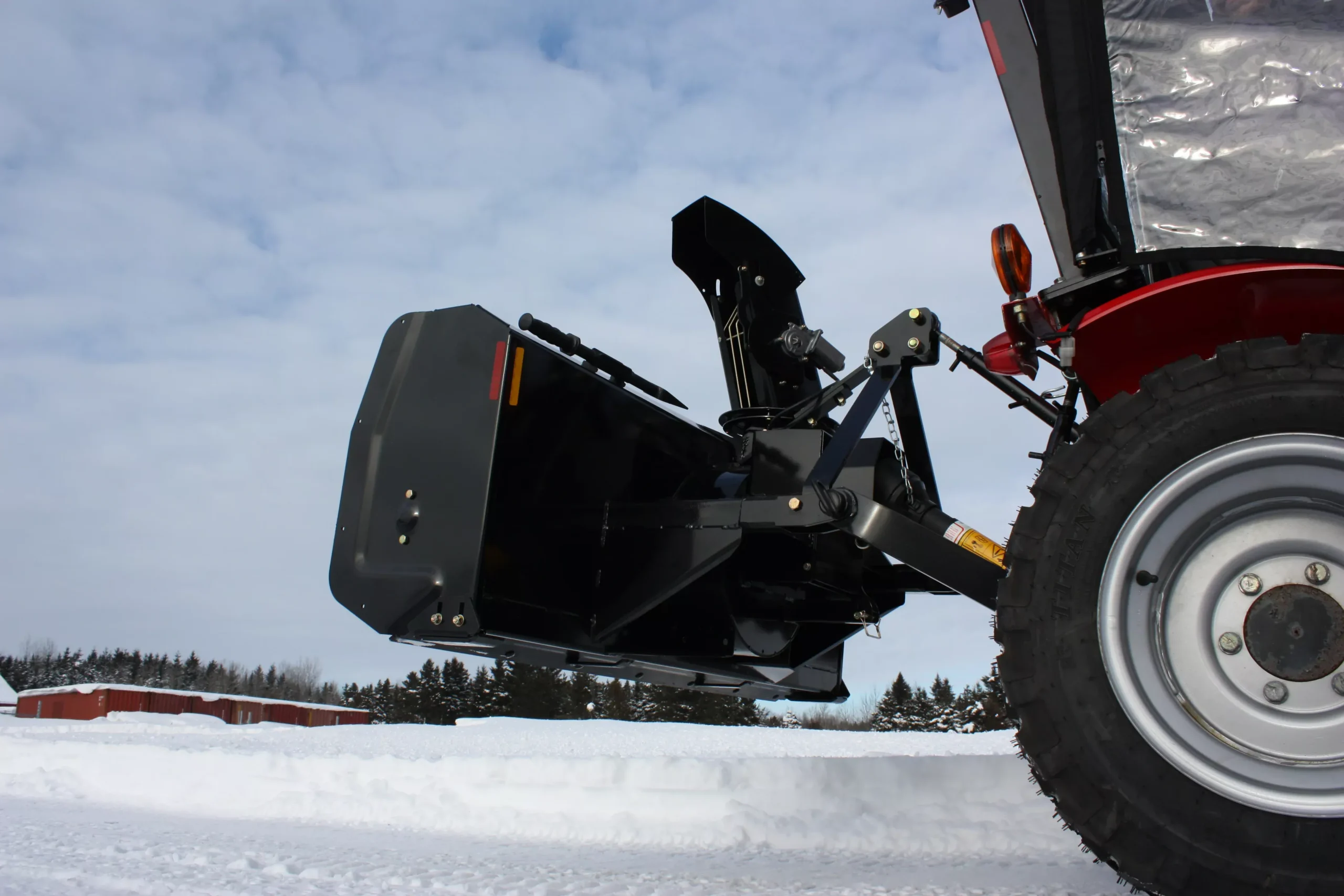 Bercomac 3-Point Hitch Berco Snowblower | Width 56″ | 15 – 35 HP | For Tractors