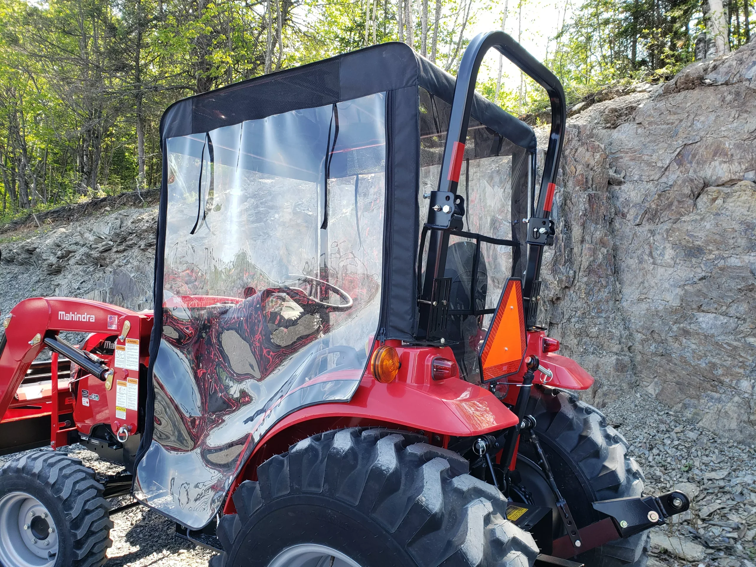 Bercomac 40" Winter Cab For Lawn, Gardener & Compact Tractor