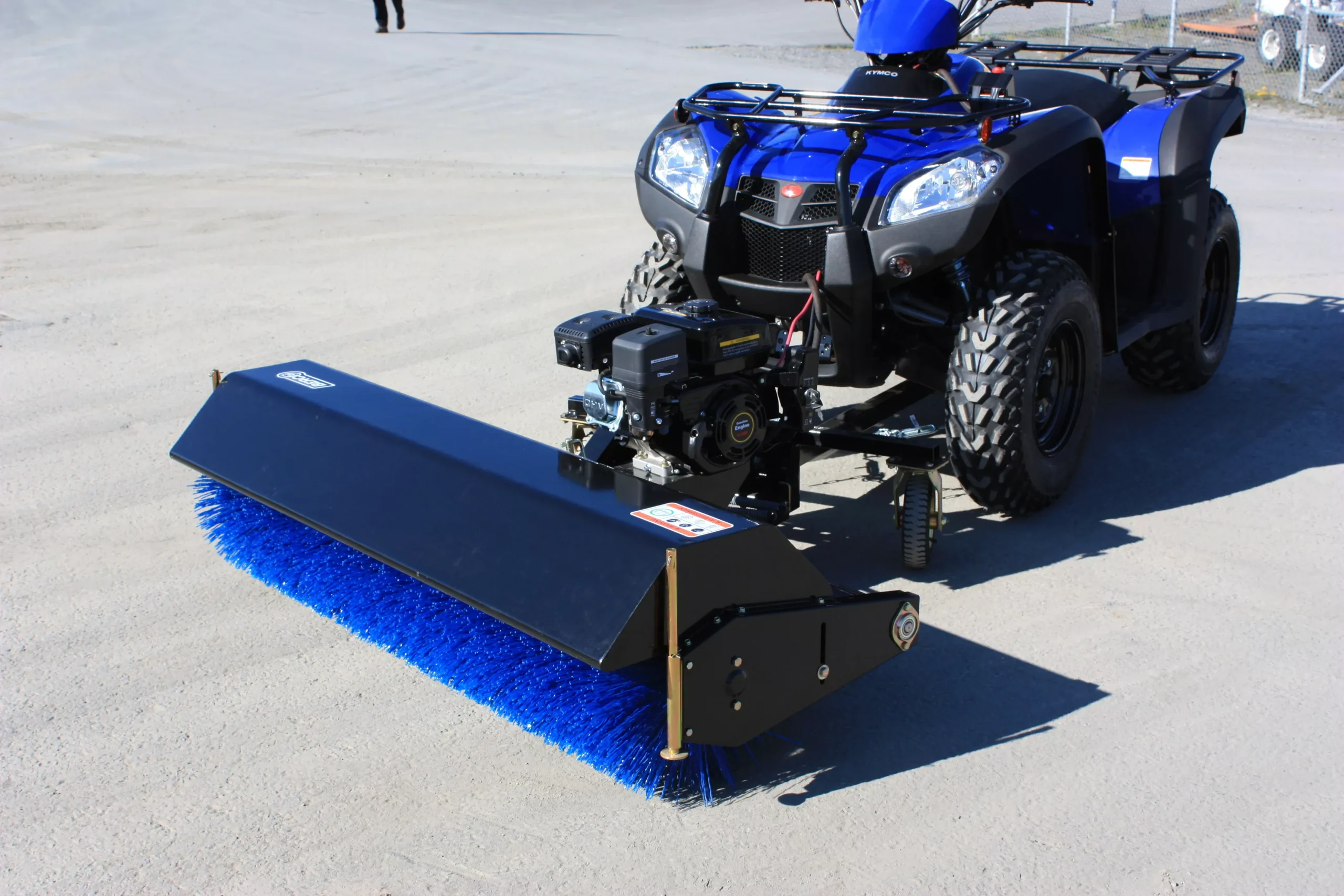 Bercomac Universal Mount Rotary Broom | Width 60″ & 66″ | 14 HP | For ATVs & UTVs