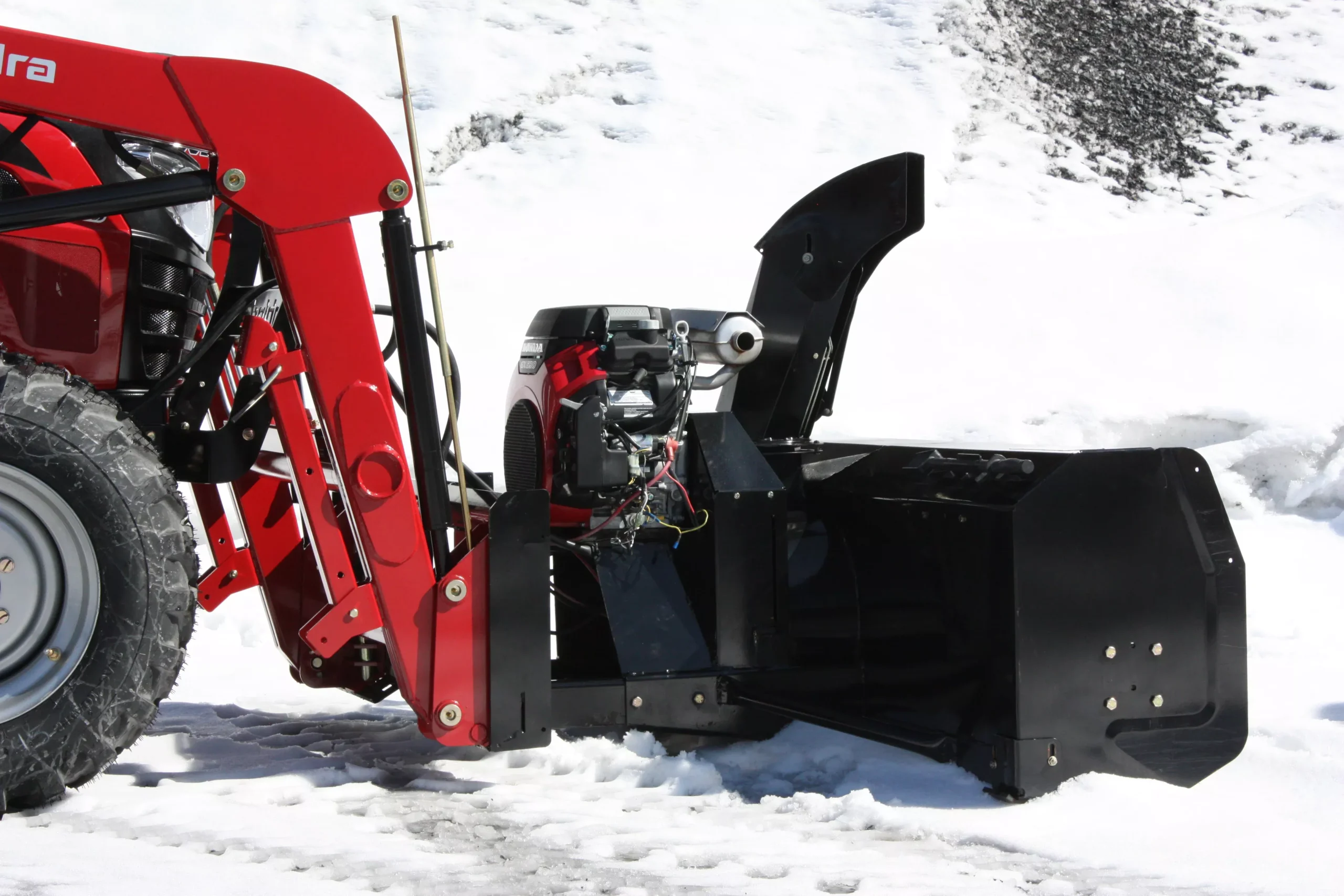 Bercomac Versatile Plus Snowblower w/ “Skid Steer” Style Attach | Width 48″ | 20 HP | For Tractors