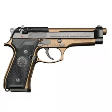Beretta 92FS 9mm SA/DA Burnt Bronze 15rd 4.9"
