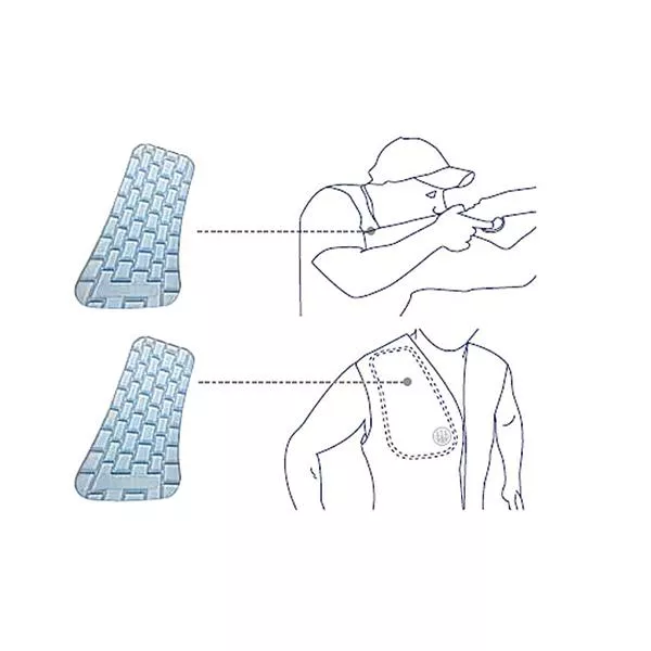 Beretta Ambidextrous Gel-tec Recoil Pad #OG8500