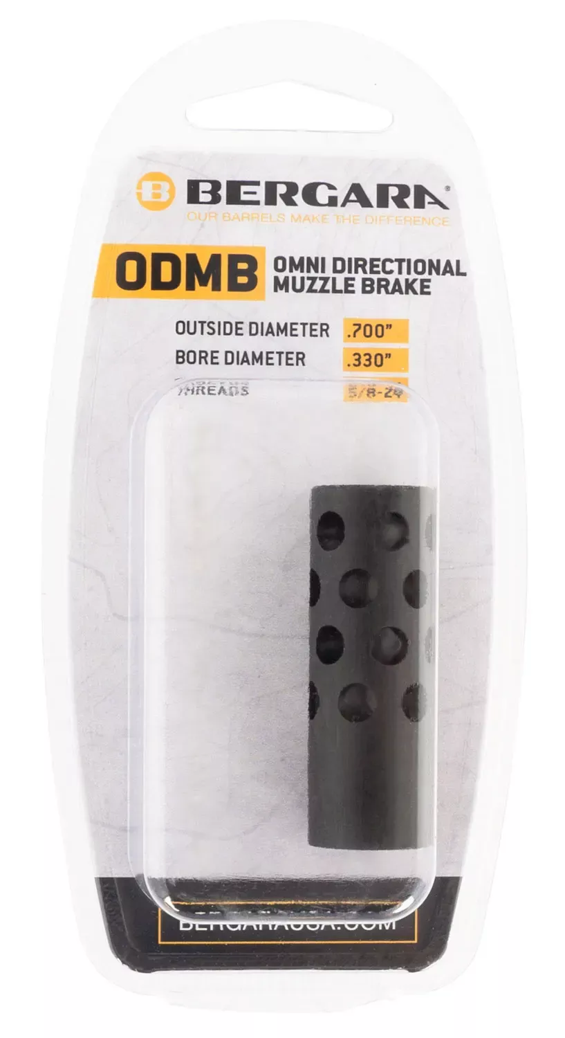 Bergara Rifles Omni Directional Muzzle Brake 5/8″ 24 tpi Threads 2″ OAL & .700″ Diameter for 30 Cal Bergara Ridge