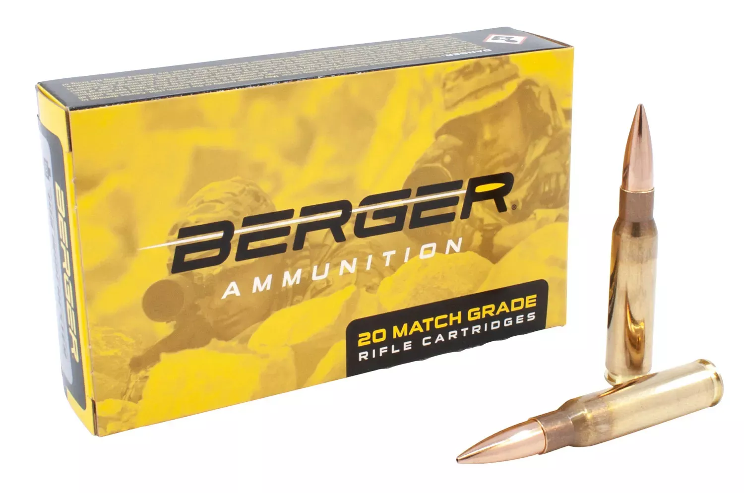Berger Tactical Rifle 308 Win. 175 Gr. Open Tip Match 20/Box