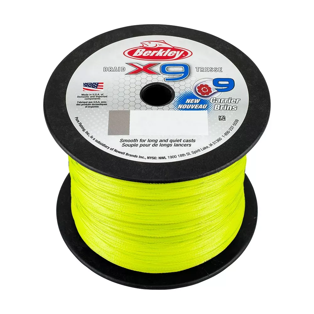 Berkley x9 Flame Green Braid – 40lb – 2188 yds – X9BBK40-GG [1486876]