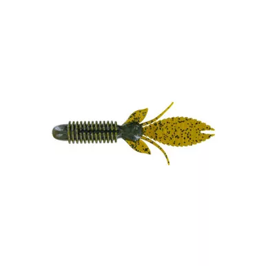 Big Bite Baits BFE 4 1/2 inch Soft Plastic Creature Bait 6 pack GREEN PUMPKIN 4.5"