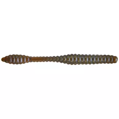 Big Bite Baits Scentsation SoMolly 10pk Green Pumpkin 3.6"