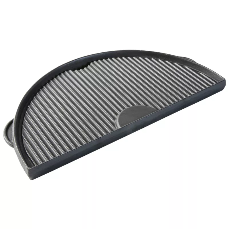 Big Green Egg Half Moon Dual Griddle 2XL-LG #122988