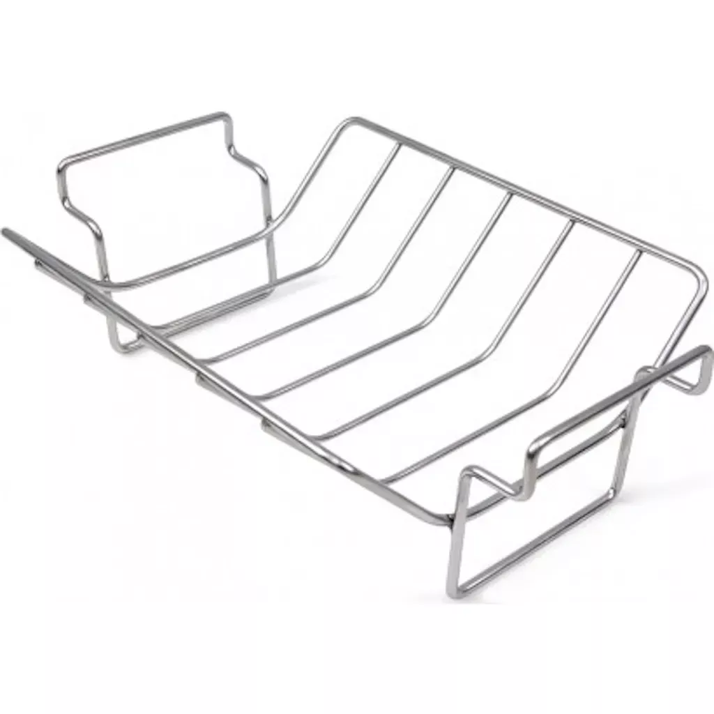 Big Green Egg Rib and Roast Rack, Stainless Steel for Large EGGs