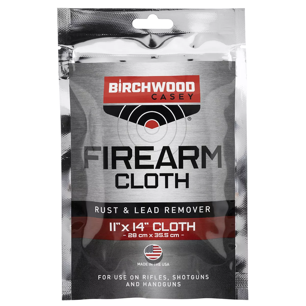 Birchwood Casey Firearm Cloth Rust & Lead Remover