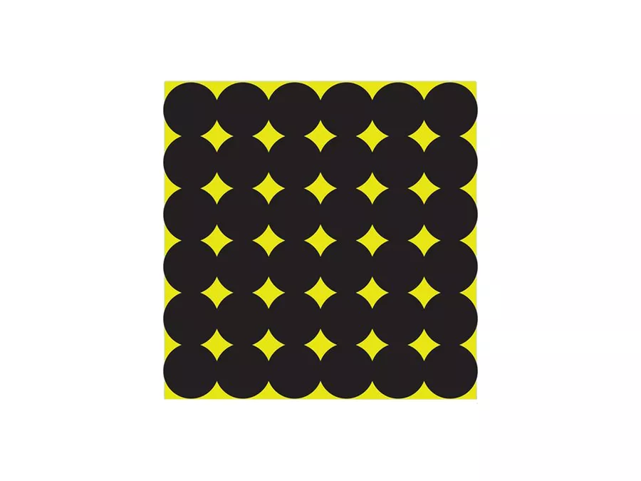 BirchwoodShoot-N-C 1″ Pasters, Black/Yellow, 12