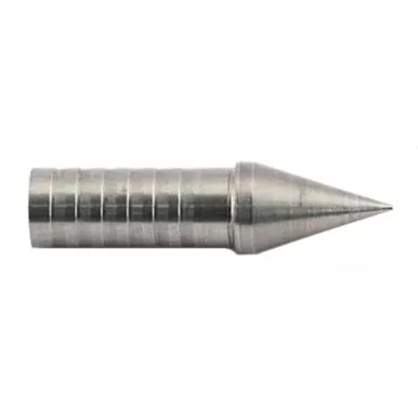 Black Eagle 400 PS23 Nock Crusher Target Points, 100 Grain, Silver, 12 Pack