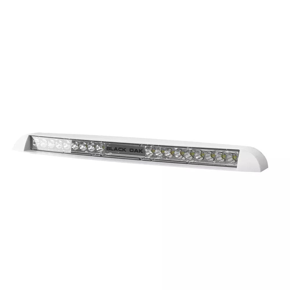 Black Oak Low Profile Marine Bar – Spot – White [LP-WS]