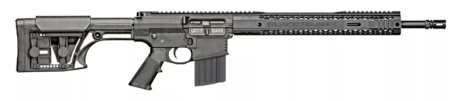 Black Rain Fallout10 308 Win Rifle 18″ Black BROFALLOUT10SI