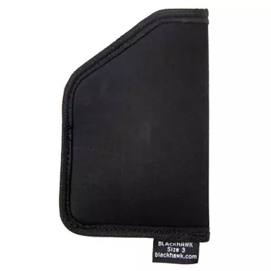 Blackhawk TecGrip 2in Revolver Pocket Size 3 Ambidextrous Holster Black