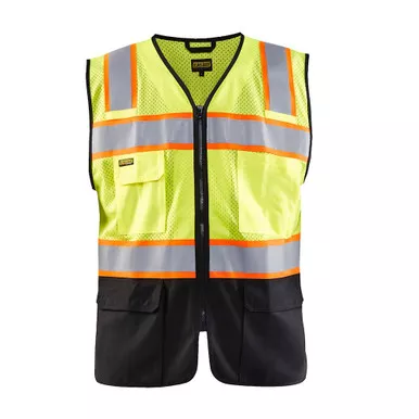 BLAKLADER 3130 Hi-Vis Yellow/Black Vest (313010543399)