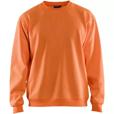 BLAKLADER Men’s 3569 US Visibility Crew Hi-Vis Sweatshirt