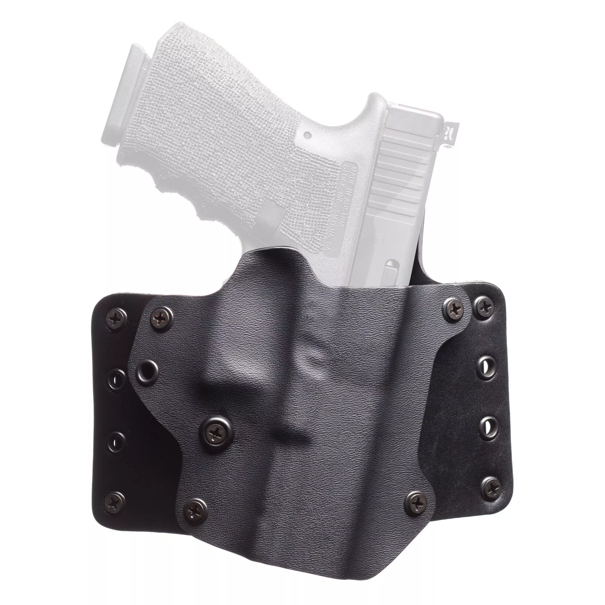 Blk Pnt Lthr Wing 1911 4″ Rh Blk