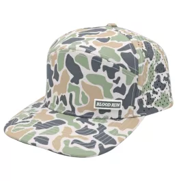 Blood Run Tackle Jungle Camo 3 Snapback – Decoy Green