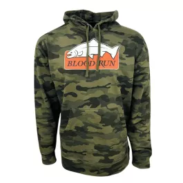 Blood Run Tackle Men’s Camo Hoodie