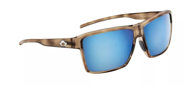 Blue Otter Polarized Sunglasses Watauga Raw Honey-Sky Blue #3308BO