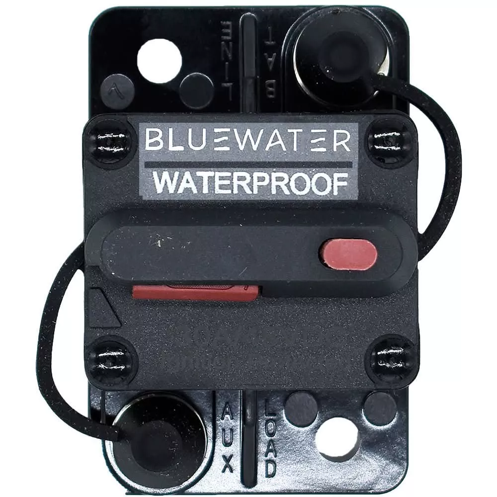 Bluewater 100 Amp Surface Mount Circuit Breaker – Heavy-Duty Marine and Vehicle Protection – 77000-9900-100