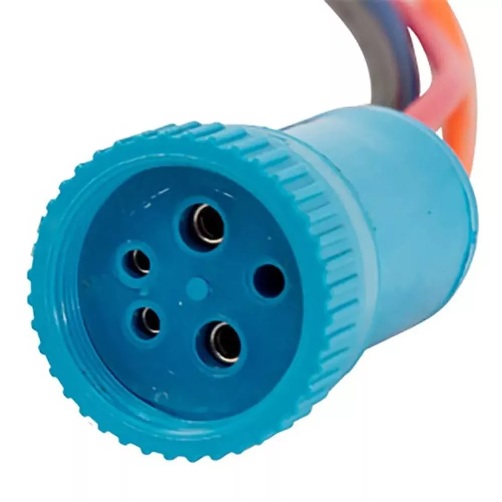 Bluewater 19mm Electronic Deutsch Connector with 4-Wire Pigtail – 1 Foot Lead – 9057-4914-112