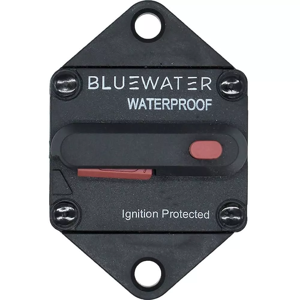 Bluewater 35 Amp Panel Mount Circuit Breaker for Marine and Heavy-Duty Electrical Systems – 77000-9600-035