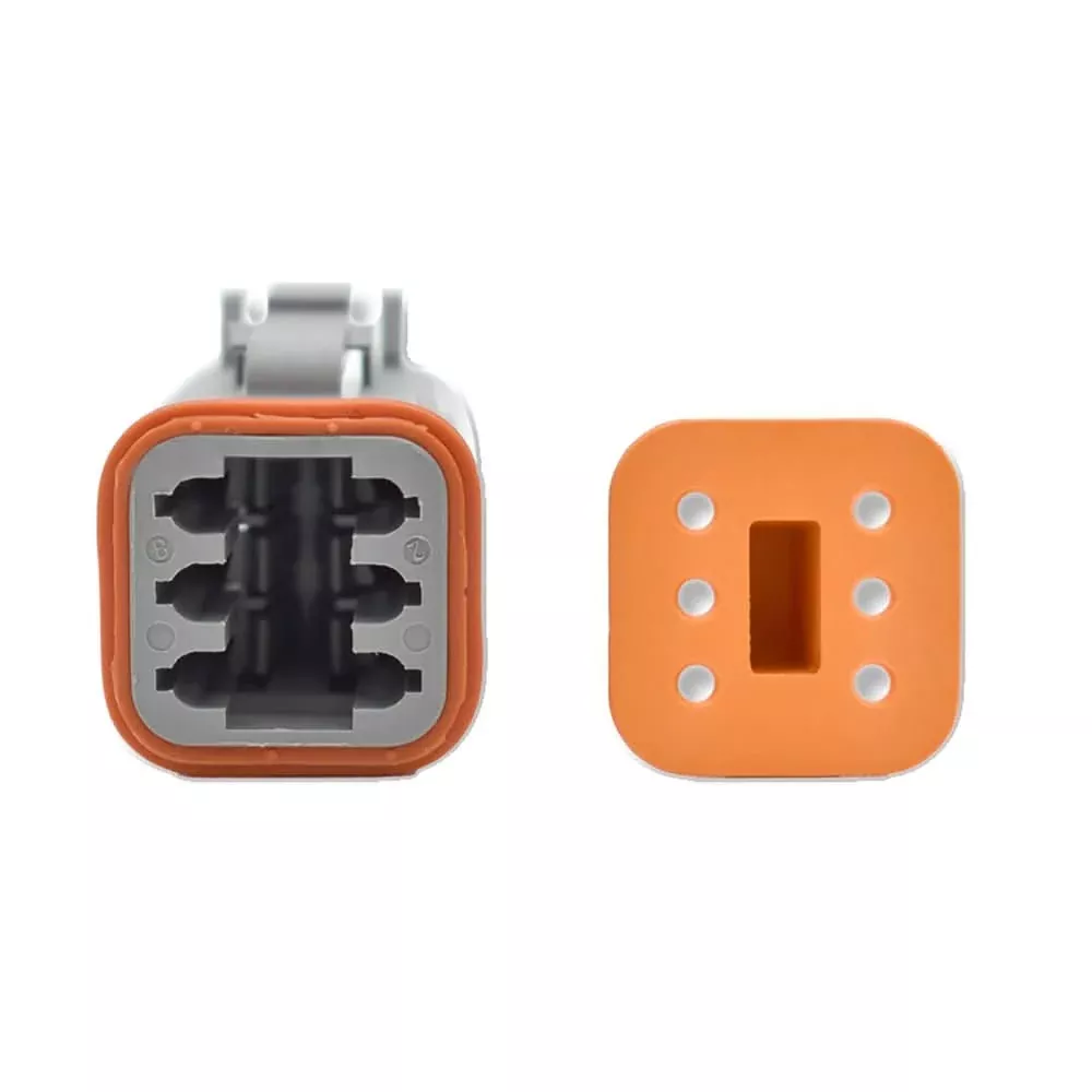 Bluewater DT06-6S 6-Position Female Deutsch Connector with Wedge Lock
