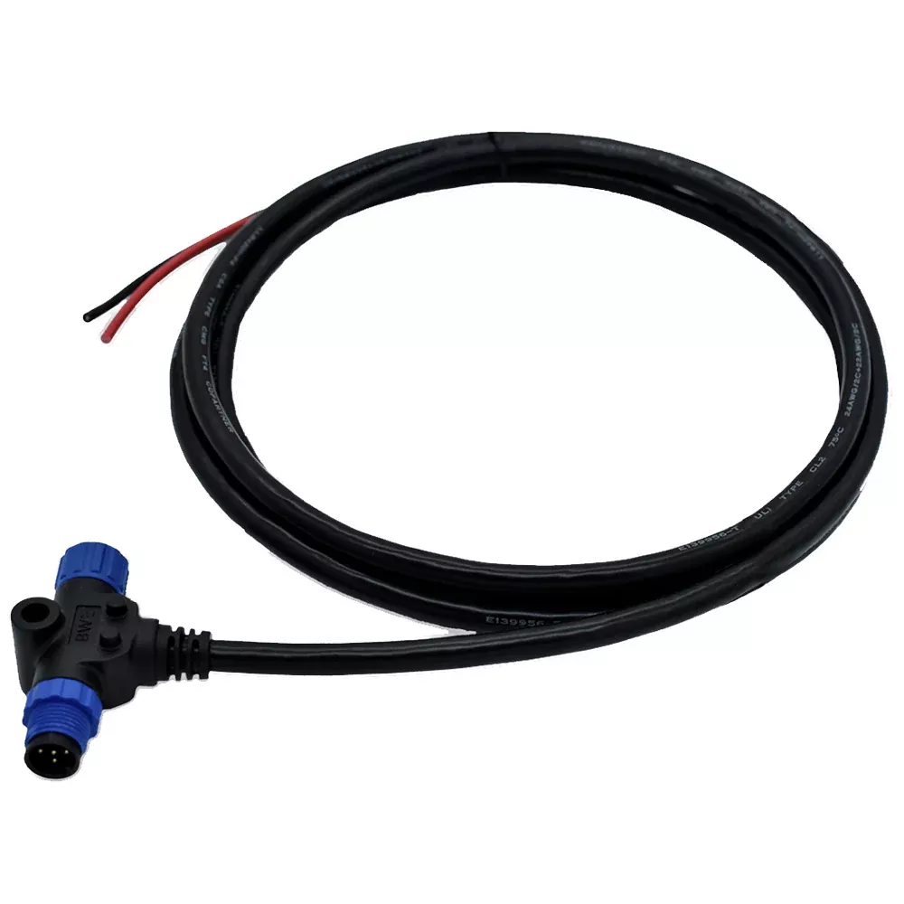 Bluewater NMEA 2000 Non-Fused Power Cable – 2 Meter – 2703-11-002
