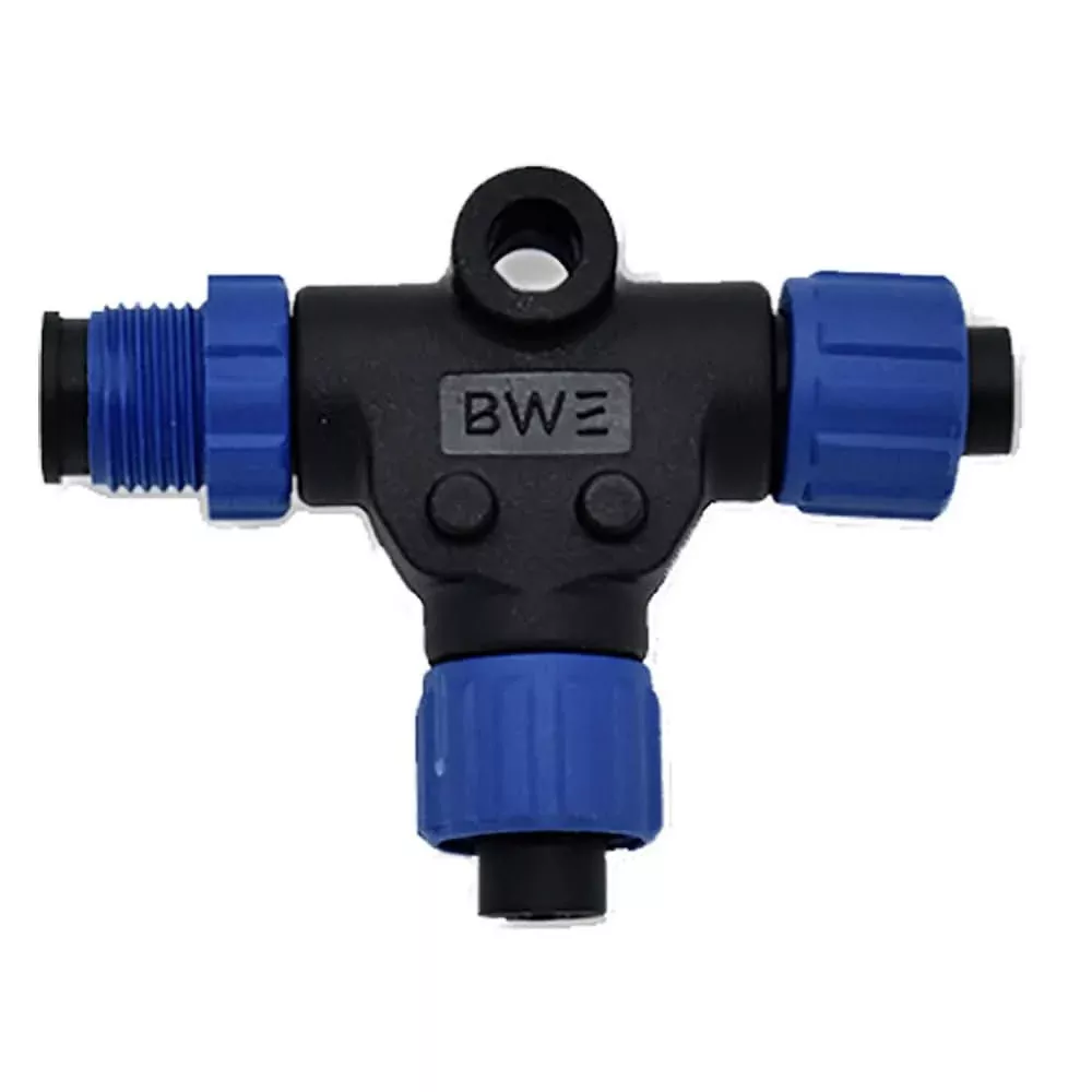 Bluewater NMEA 2000 T-Connector Part Number 2702-12-012 for Marine Electronics Networking – 2702-12-012