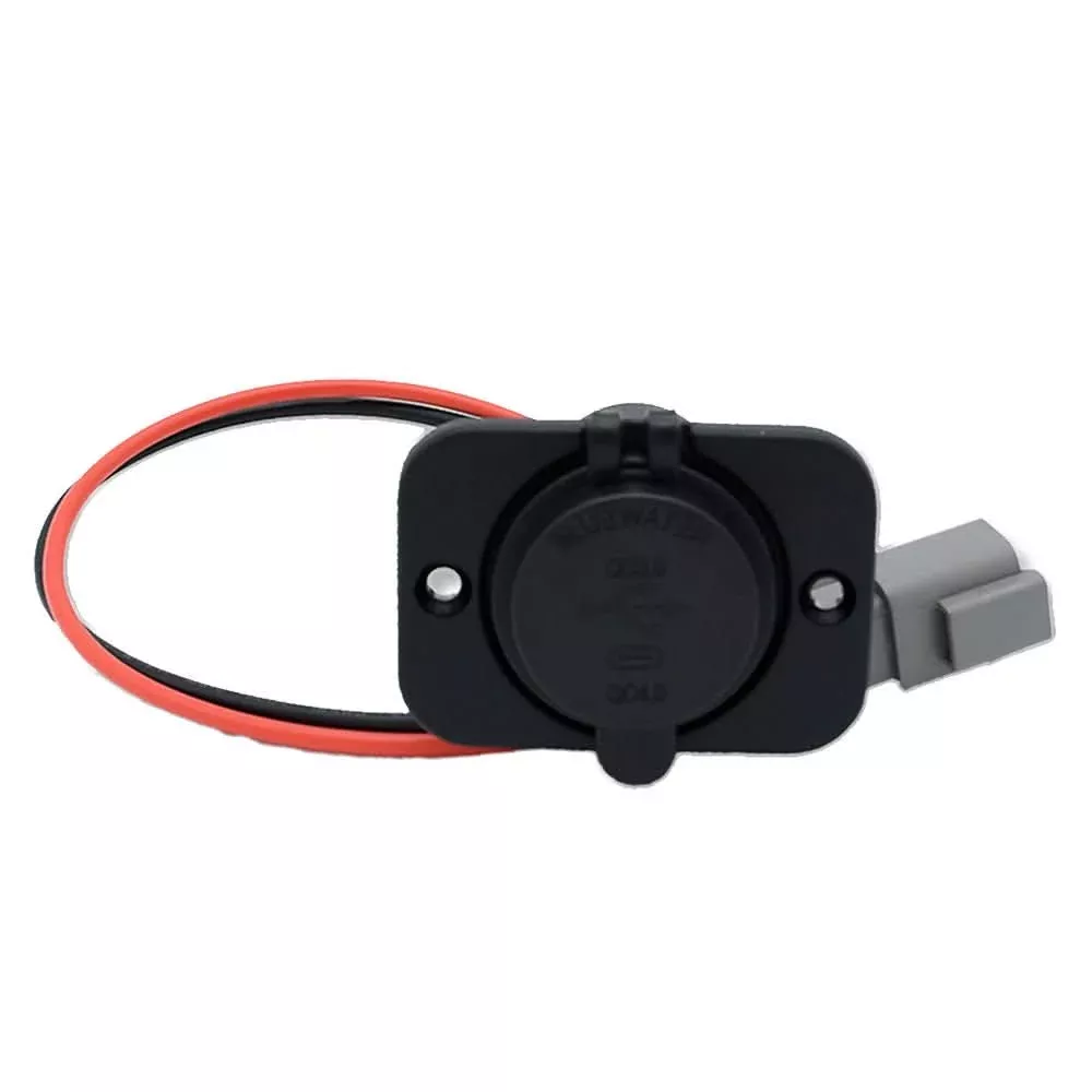 Bluewater USB/USB-C with Deutsch Connector and Plate – Marine and Mobile Power Charging Solution - 6000-3005