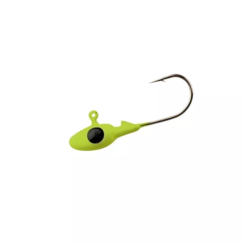 Bobby Garland Mo’Glo Jighead 1/8 Oz Chartreuse#18MHG6310