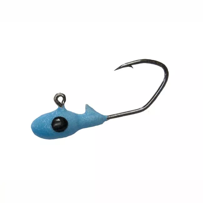 Bobby Garland Overbite Sickle Jig Head 1/32 Oz – Blue #132OBS1710