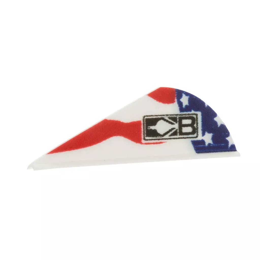 Bohning Blazer Vanes American Flag 36 Pk.