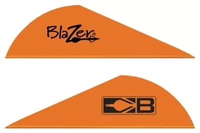 Bohning Blazer Vanes Neon Orange 100 Pk.