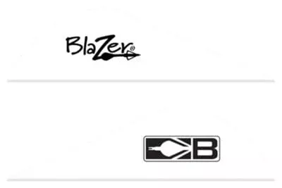 Bohning Blazer Vanes White 36 Pk.