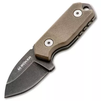 Boker Magnum Li'l Friend Micro 1.38" Fixed Brown