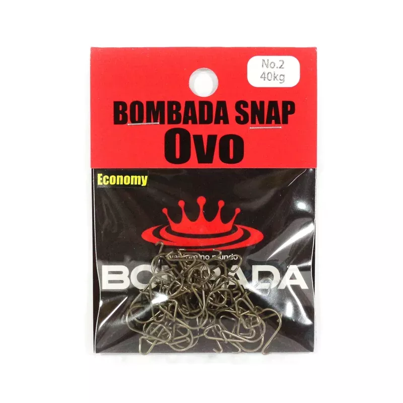Bombada Lure Snap Ovo Economy Pack Heavy Duty Size 2 (1164)