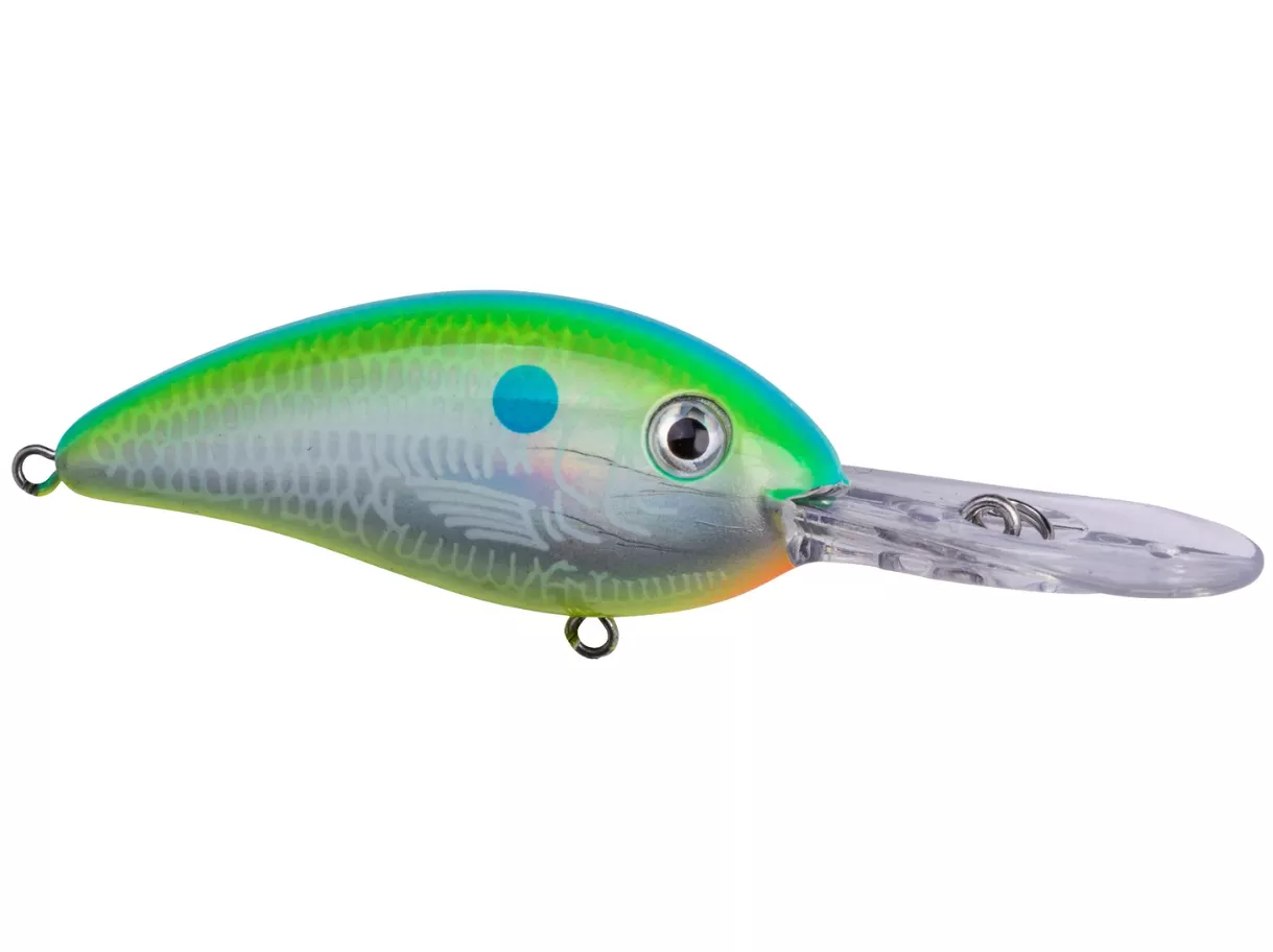 Bomber Fat Free Shad Crankbait – Citrus Shad 3/8 oz.