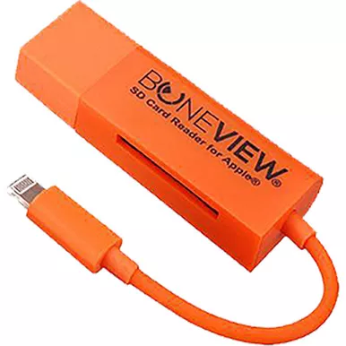Bone View BV-2001 SD Card Reader iPhone, Orange