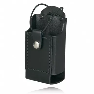 Boston Leather Model 5481E Radio Holder with Elastic Strap for HT90/MTX900