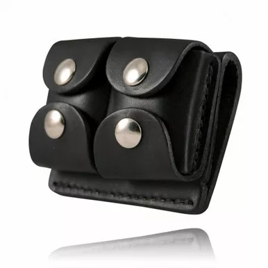 Boston Leather Model 5632 Double Drop Shell Case