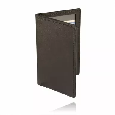 Boston Leather Model 5819S Double Oversized ID Holder, Soft