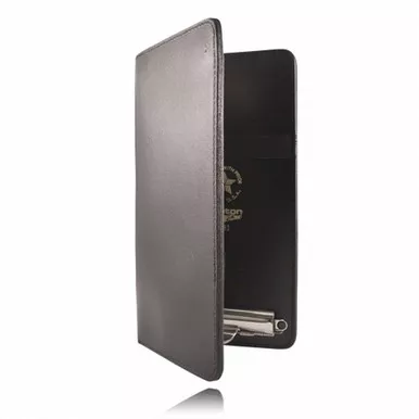 Boston Leather Model 5881 Double Citation Book w/ Clip