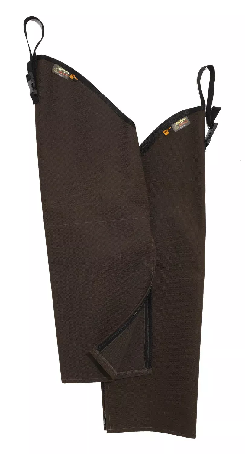 Boyt Harness Rattlers Chaps 1000D Nylon Brown Regular 26″ Adjustable Straps