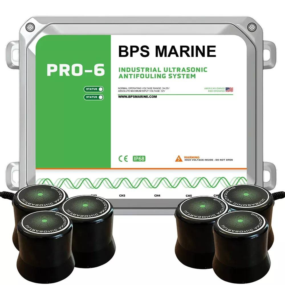 BPS Marine PRO-6 6-Transducer Ultrasonic Antifouling System - 24VDC - 24V-PRO-6