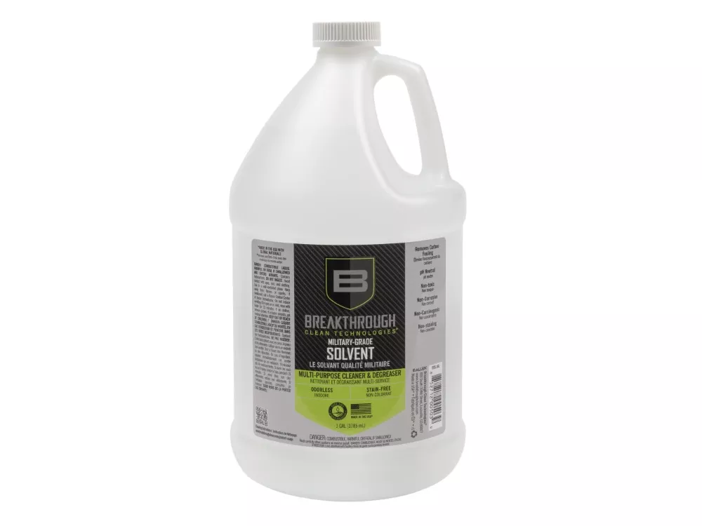 Breakthrough Military-Grade Solvent, 1-Gallon Jug, Clear