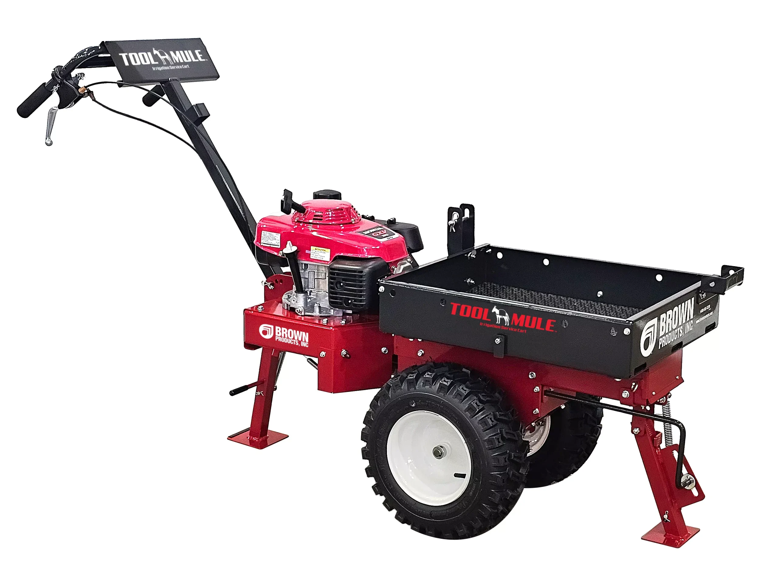 Brown Products Tool Mule | Model TM5 Series | 22″ Width | 300 lb Capacity | Engine 5.5 HP Gas | For Agricultural Irrigation System Maintenance & Field Repairs