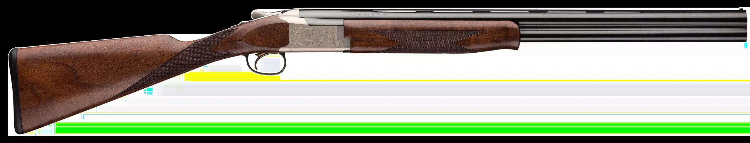 Browning 0180766005 Citori 725 Feather Superlight 20 Gauge 26″ 2 2.75″ Silver Nitride Oil Black Walnut Stock Right Hand